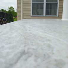 Countertop on a patio