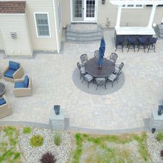 Backyard patio