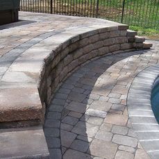 brick stairs