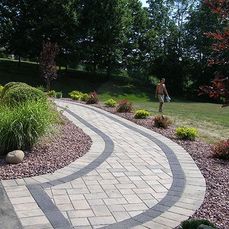 brick walkway